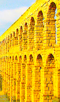 Segovia, Spain, Aqueduc